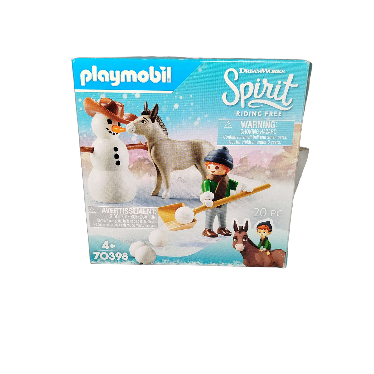 Playmobil Bundle Princess & Spirit 70448 70398 Set von 2 Schloss