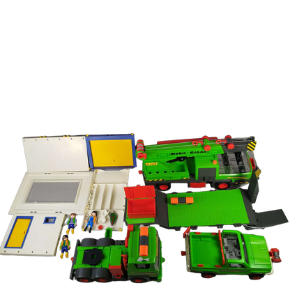 Playmobil Bundle Baustelle Set von 2 Kran & LKW