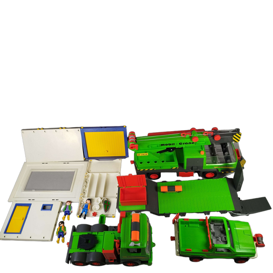Playmobil Bundle Baustelle Set von 2 Kran & LKW