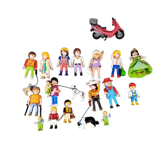 Playmobil Bundle Prinzessin & Western Set von 6 Figuren & Hunde