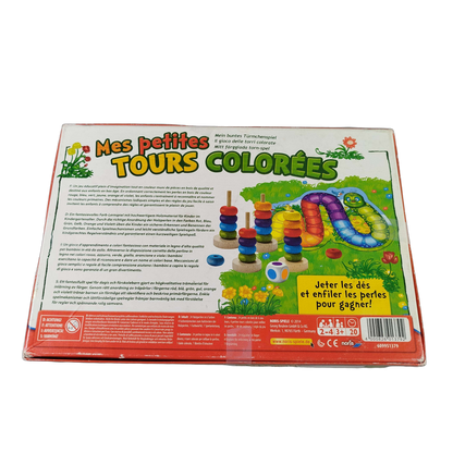 Noris Mein buntes Türmchenspiel 609951379 Kinderspiel & Stapelspiel