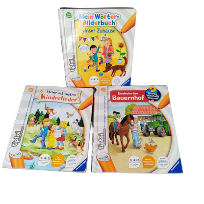 Ravensburger Bundle tiptoi Kinderlieder Bauernhof Set von 3 Büchern