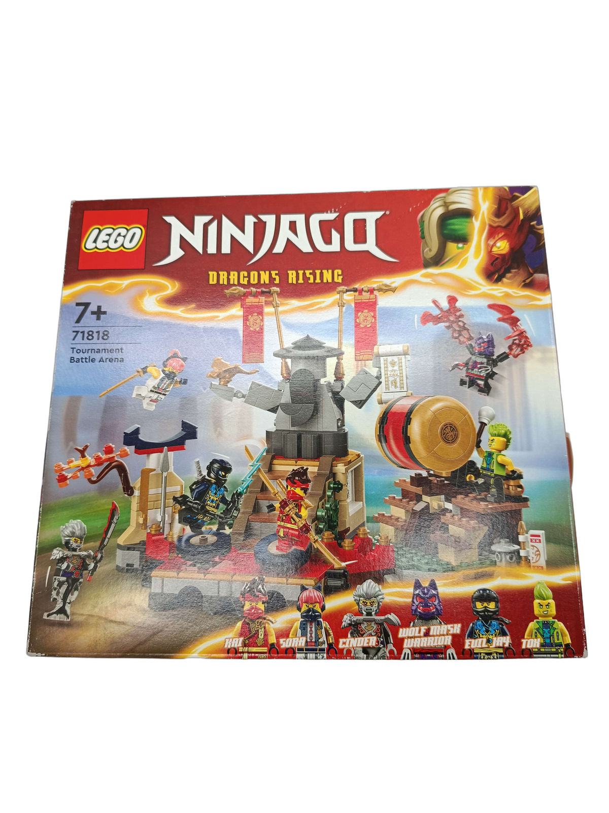 LEGO NINJAGO 71818 Tournament Battle Arena Konstruktionsset, neuwertig