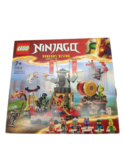 LEGO NINJAGO 71818 Tournament Battle Arena Konstruktionsset, neuwertig