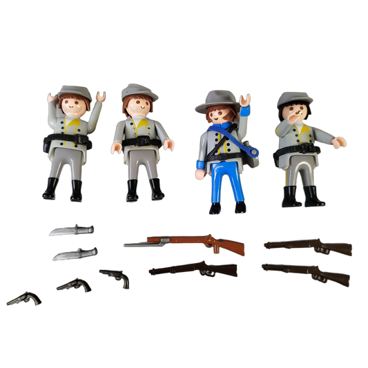 Playmobil Bundle Western 4x Figuren & Zubehör