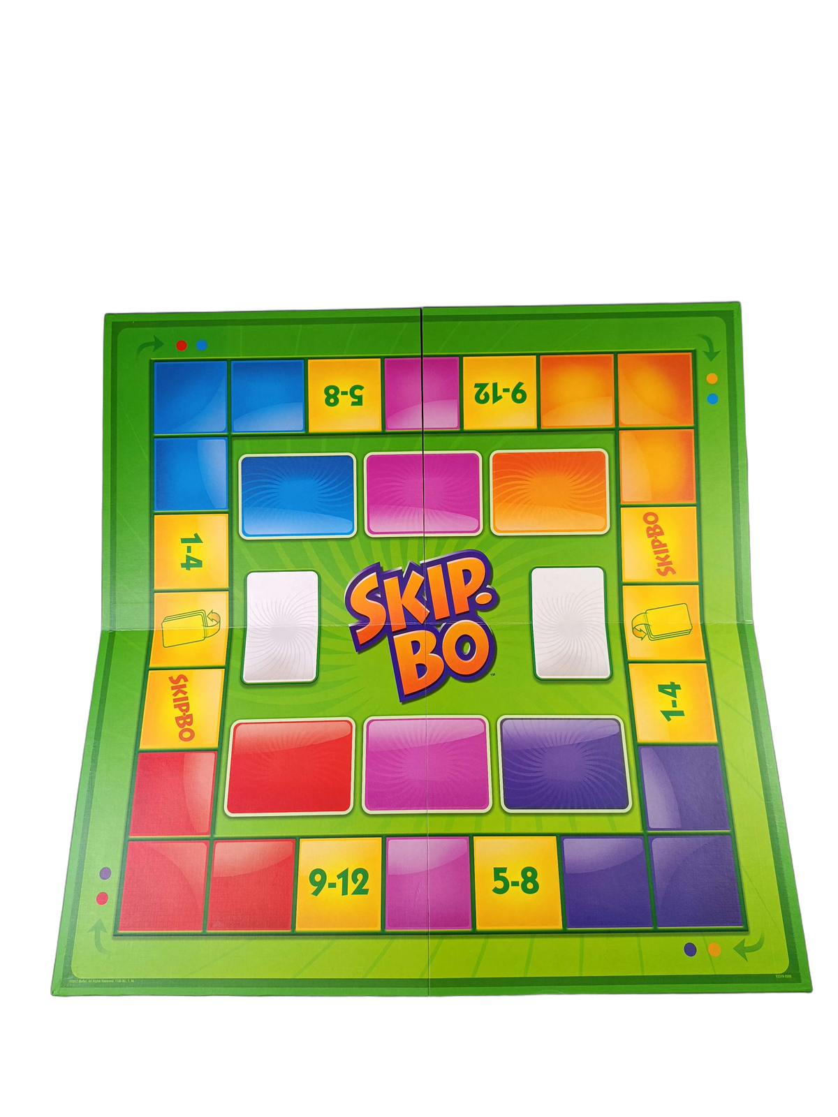 Mattel Skip-Bo Y2319 Kartenspiel, neuwertig