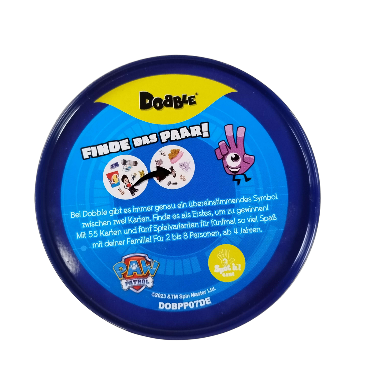 Asmodee Dobble Paw Patrol DOBPP07DE Kartenspiel