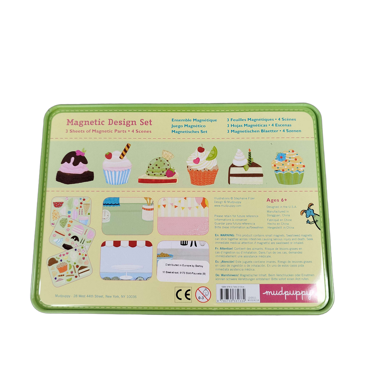 Mudpuppy Sweets & Treats Magnetset, neu