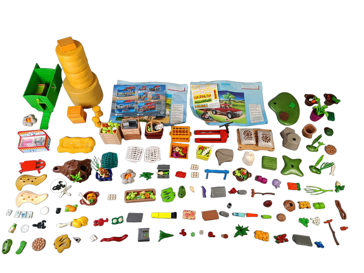 Playmobil Bundle Bauernhof Hühnerhaus großes Set Figuren & Zubehör