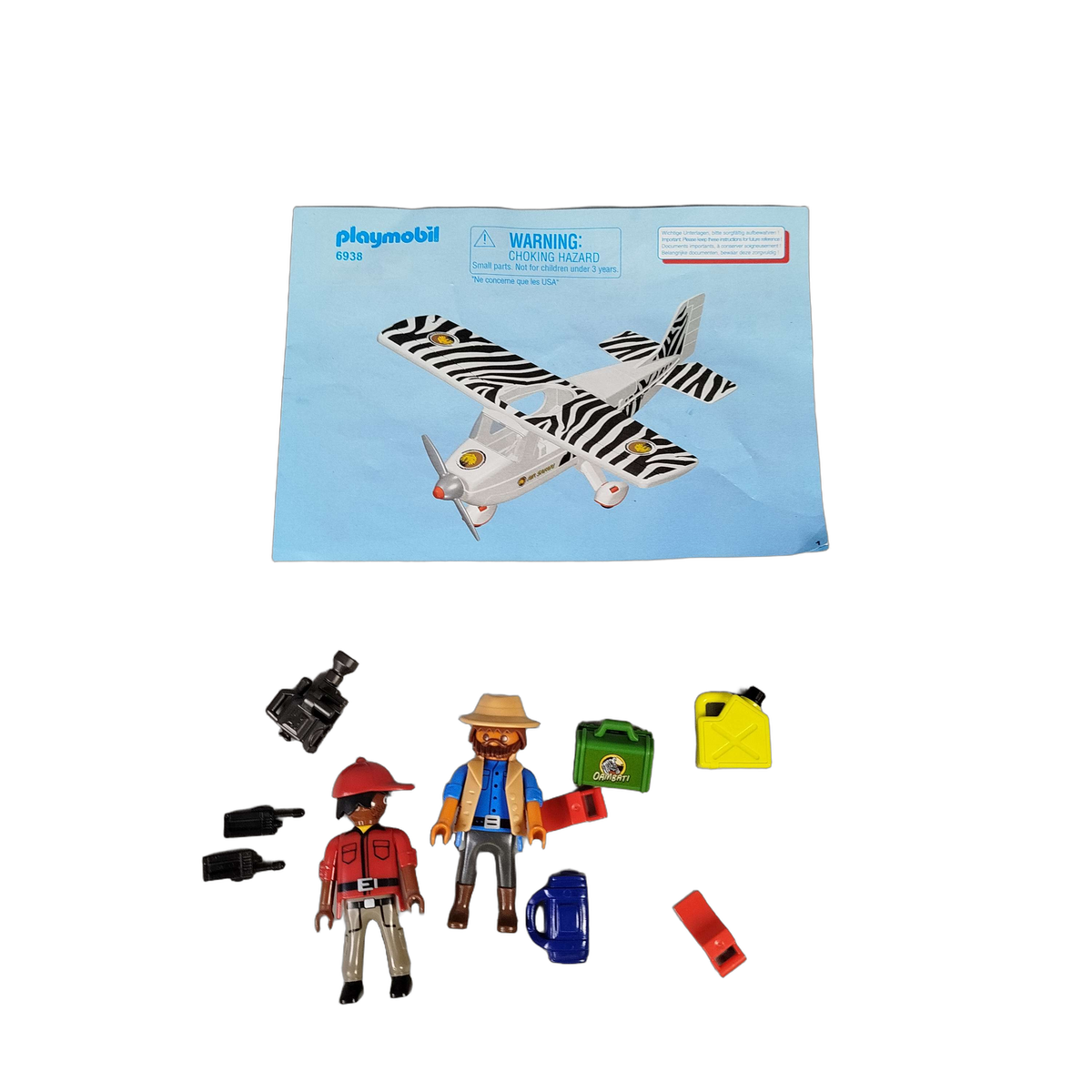Playmobil Safari 6938 Flugzeug