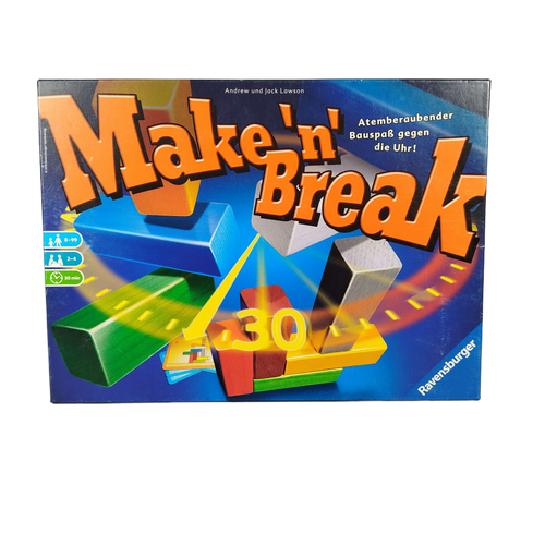 Ravensburger Make 'n' Break Bauspiel & Brettspiel