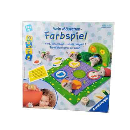 Ravensburger mini steps Mein Mäuschen-Farbspiel 04375, Lernspiel