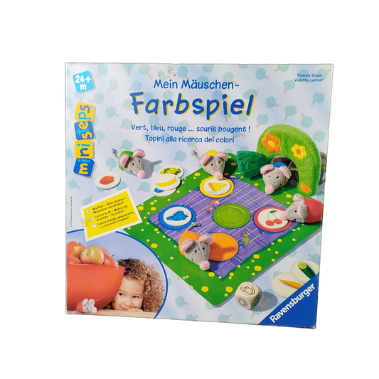 Ravensburger mini steps Mein Mäuschen-Farbspiel 04375, Lernspiel