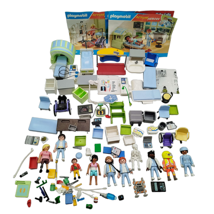 Playmobil Bundle Krankenhaus & Rettung 71618 71617 71205 Set von 3