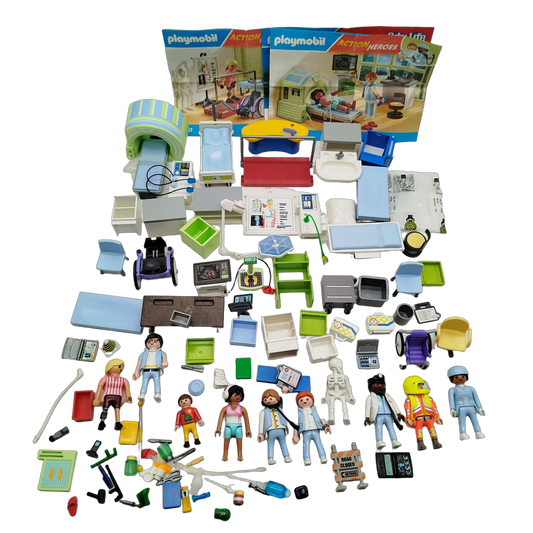 Playmobil Bundle Krankenhaus & Rettung 71618 71617 71205 Set von 3