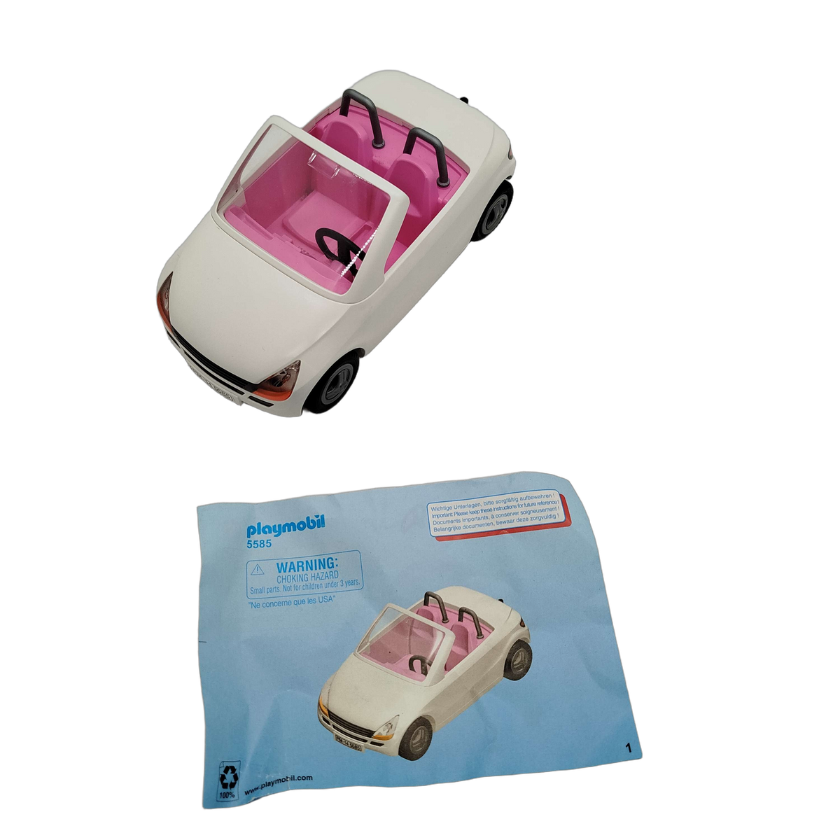Playmobil Bundle Stadtleben 5585 4759 Set von 5 Figuren & Fahrzeuge