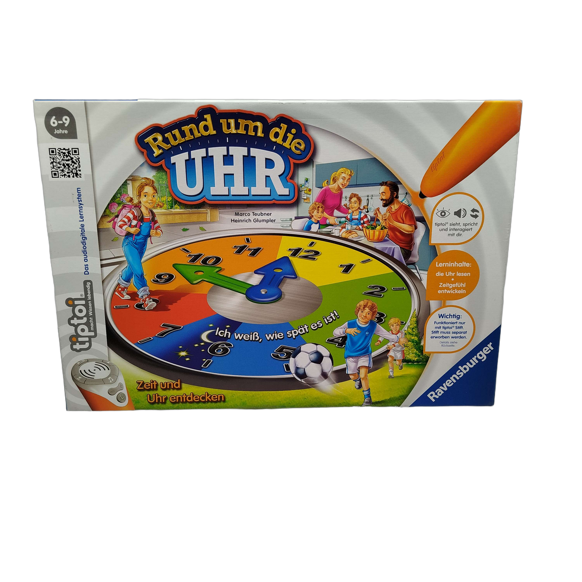 Ravensburger tiptoi Rund um die Uhr Lernspiel, Neu, ab 6 Jahre