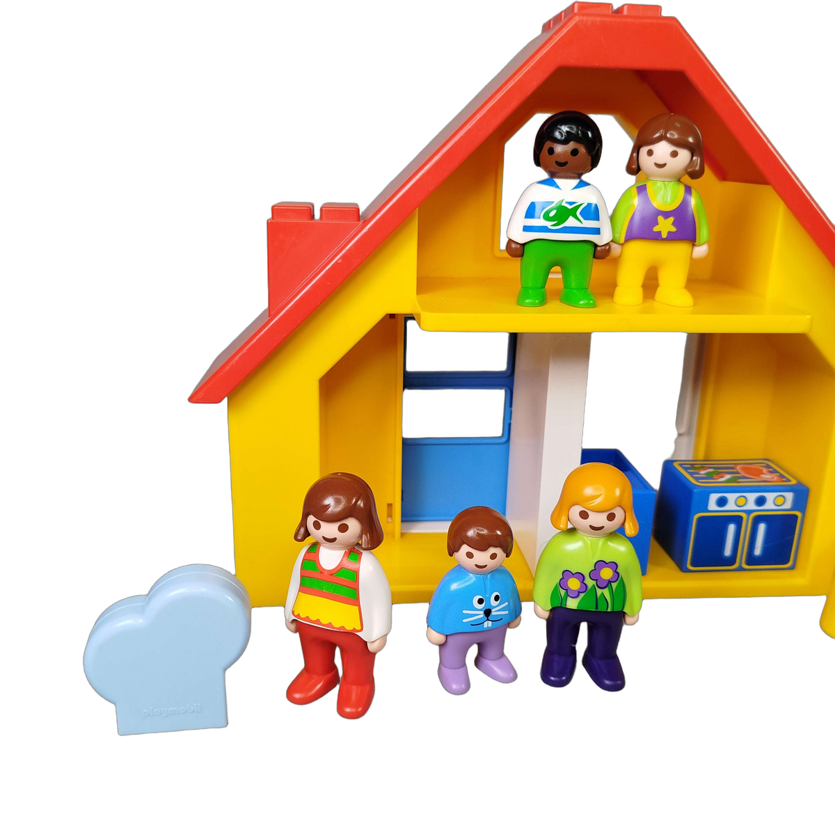 Playmobil Haus mit 6 Figuren & Möbeln Spielset