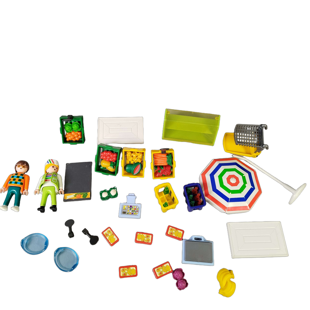 Playmobil Obst- & Gemüsestand 3202 Spielset, Neuwertig
