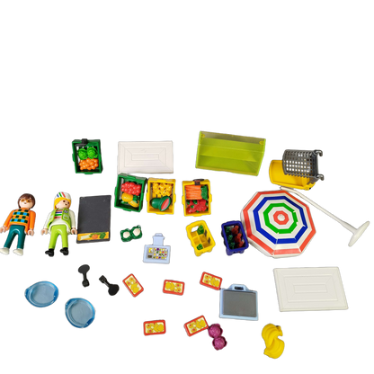 Playmobil Obst- & Gemüsestand 3202 Spielset, Neuwertig