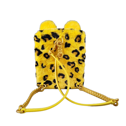 MGA Entertainment Plüsch-Handtasche Leopard