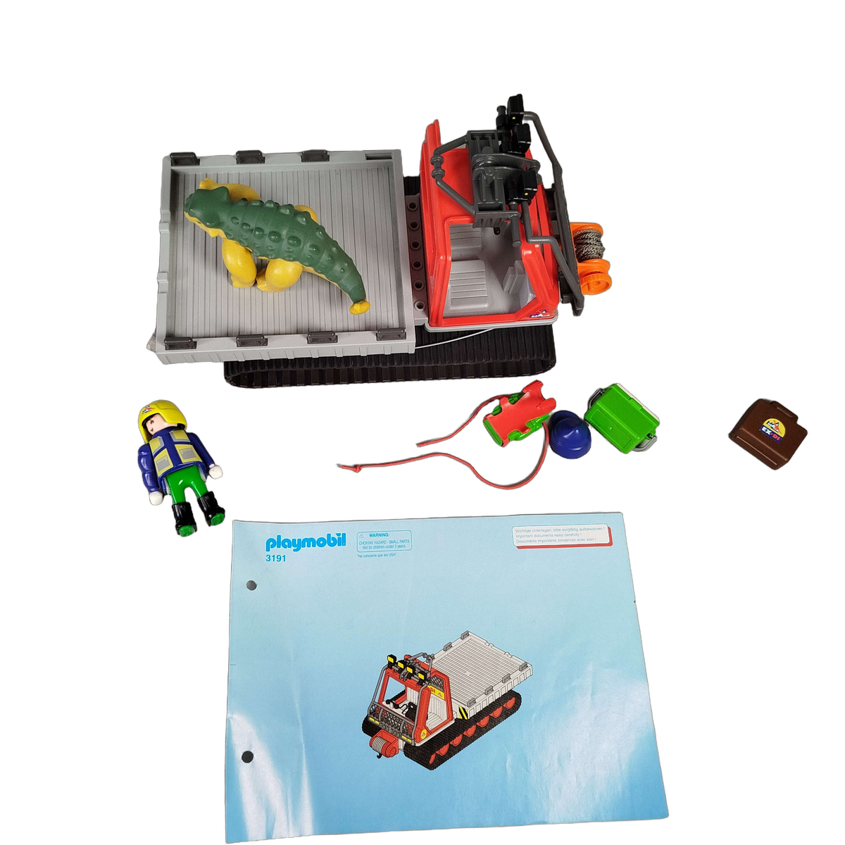 Playmobil Bundle Dinosaurier 3170 3184 3191 3193 Set von 4 Figuren