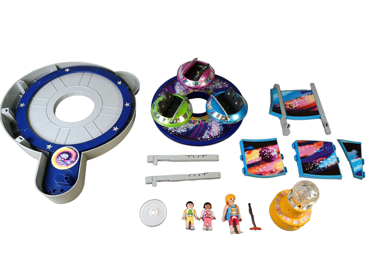 Playmobil 5554 Breakdancer mit Lichteffekten Jahrmarkt Fahrgeschäft