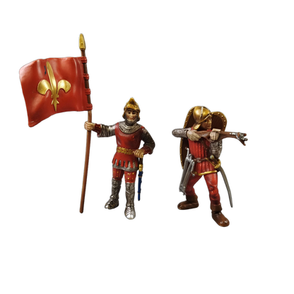 Schleich Bundle Ritter 70014 70016 70017 3 Teile Figuren & Pferd