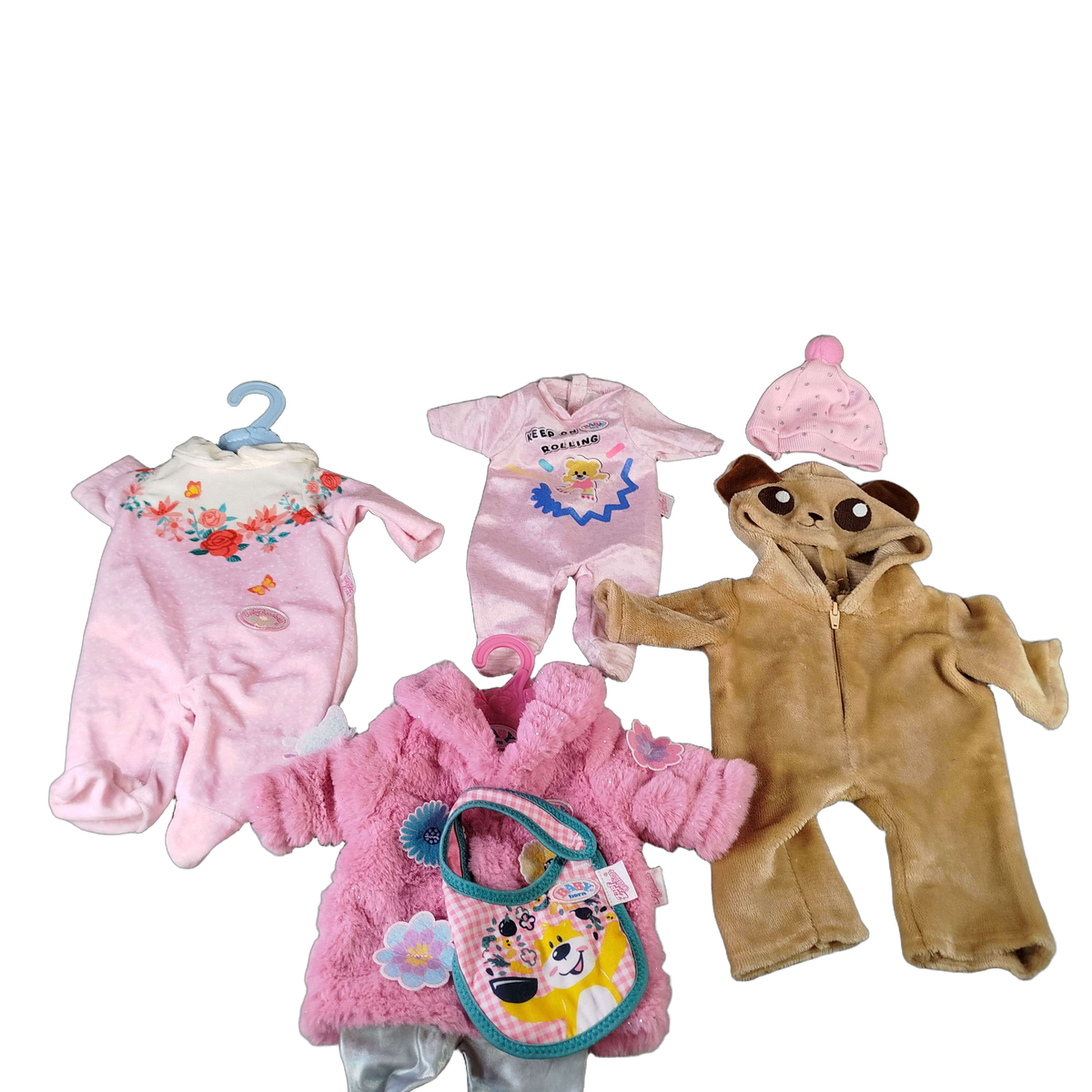 Zapf Creation Bundle Baby Annabell & Baby born großes Set Puppenkleidung