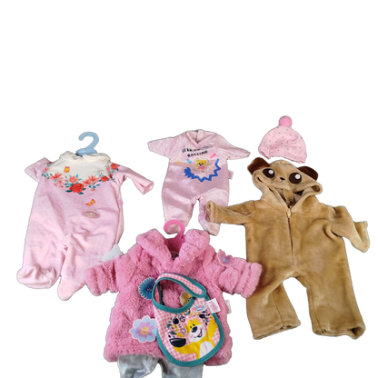 Zapf Creation Bundle Baby Annabell & Baby born großes Set Puppenkleidung