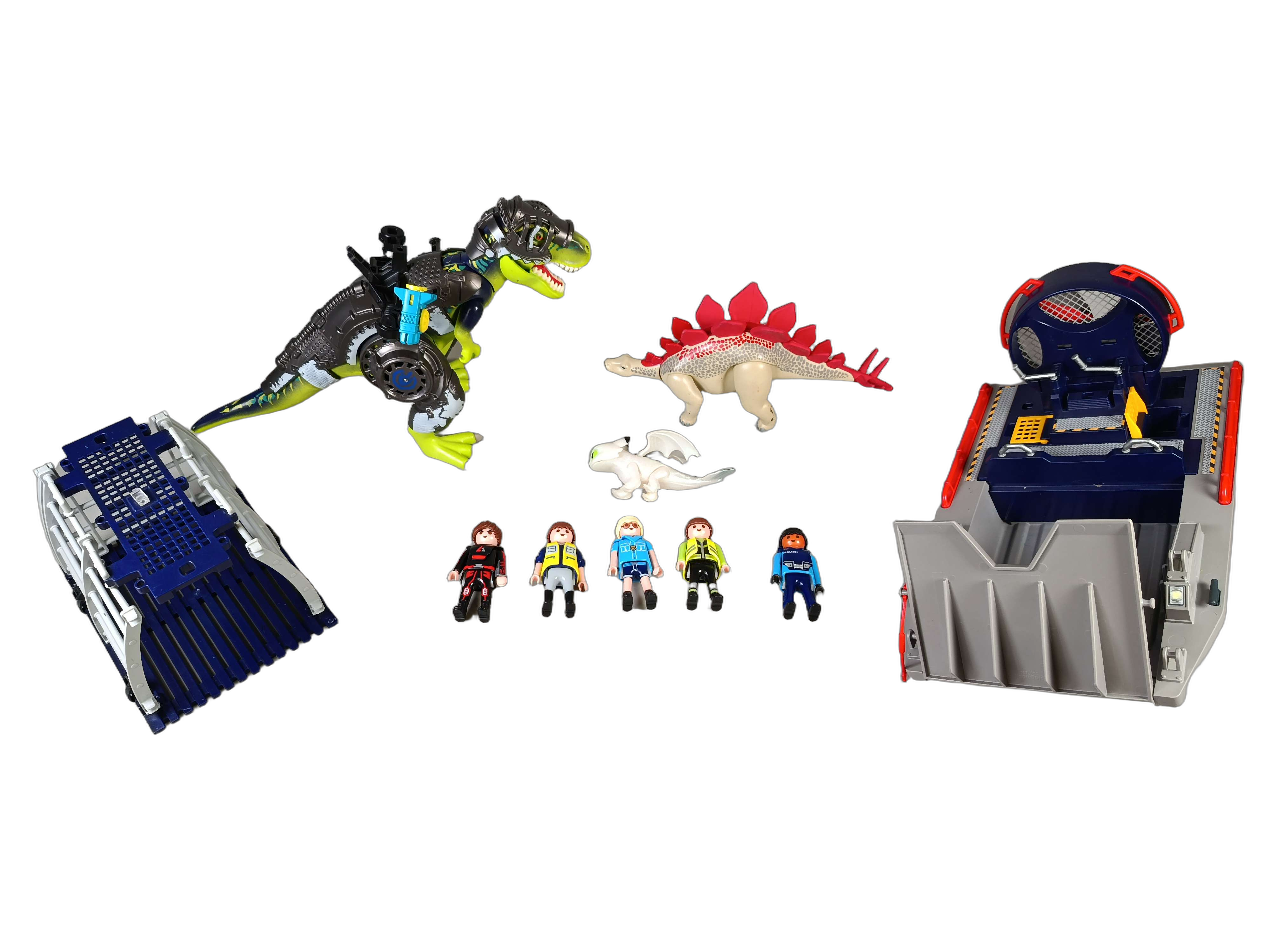 Playmobil Bundle Dino Rise T-Rex & Stegosaurus, Set Dinosaurier