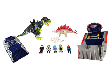 Playmobil Bundle Dino Rise T-Rex & Stegosaurus, Set Dinosaurier