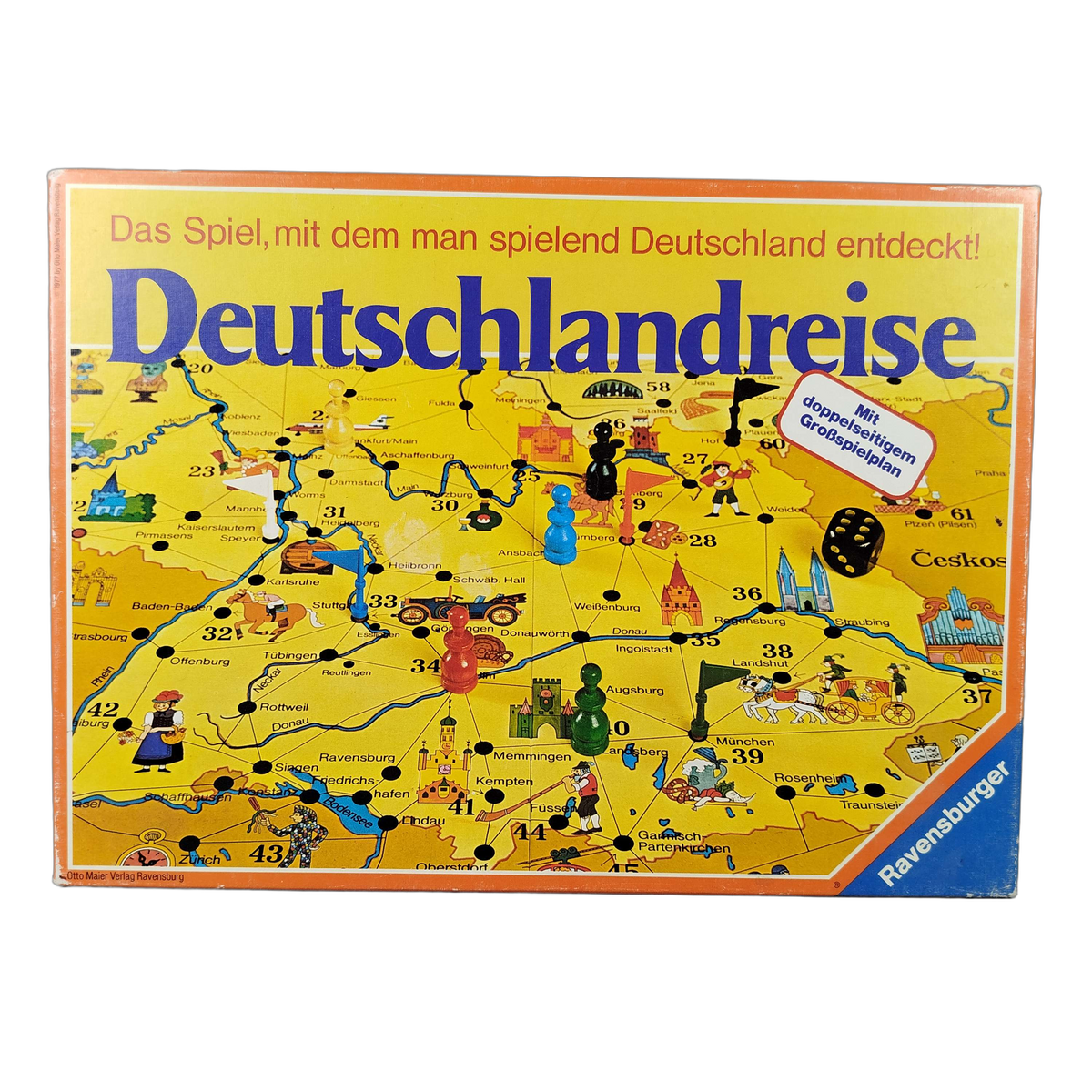Ravensburger Deutschlandreise Brettspiel Geografie Lernspiel