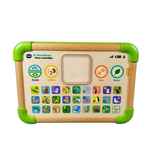 VTech Holz Lerntablet