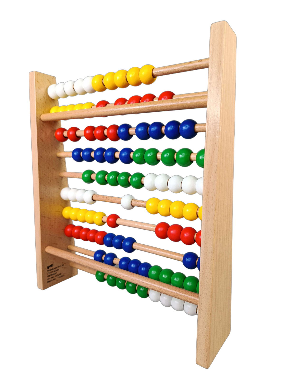 Goki Zählrahmen Holz Montessori Abakus Lernspiel Rechenrahmen