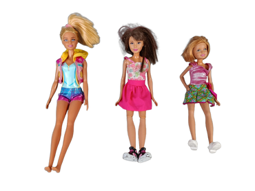 Mattel Bundle Barbie Set von 3 Modepuppen mit Outfits
