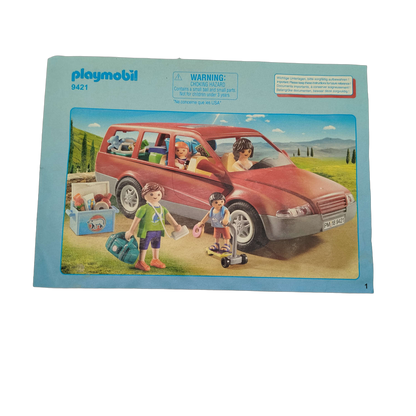 Playmobil Family Fun 9421 Familien-PKW mit Zubehör