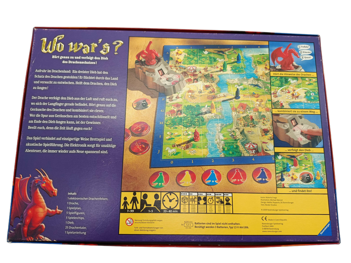 Ravensburger Wo war's? Brettspiel & Lernspiel