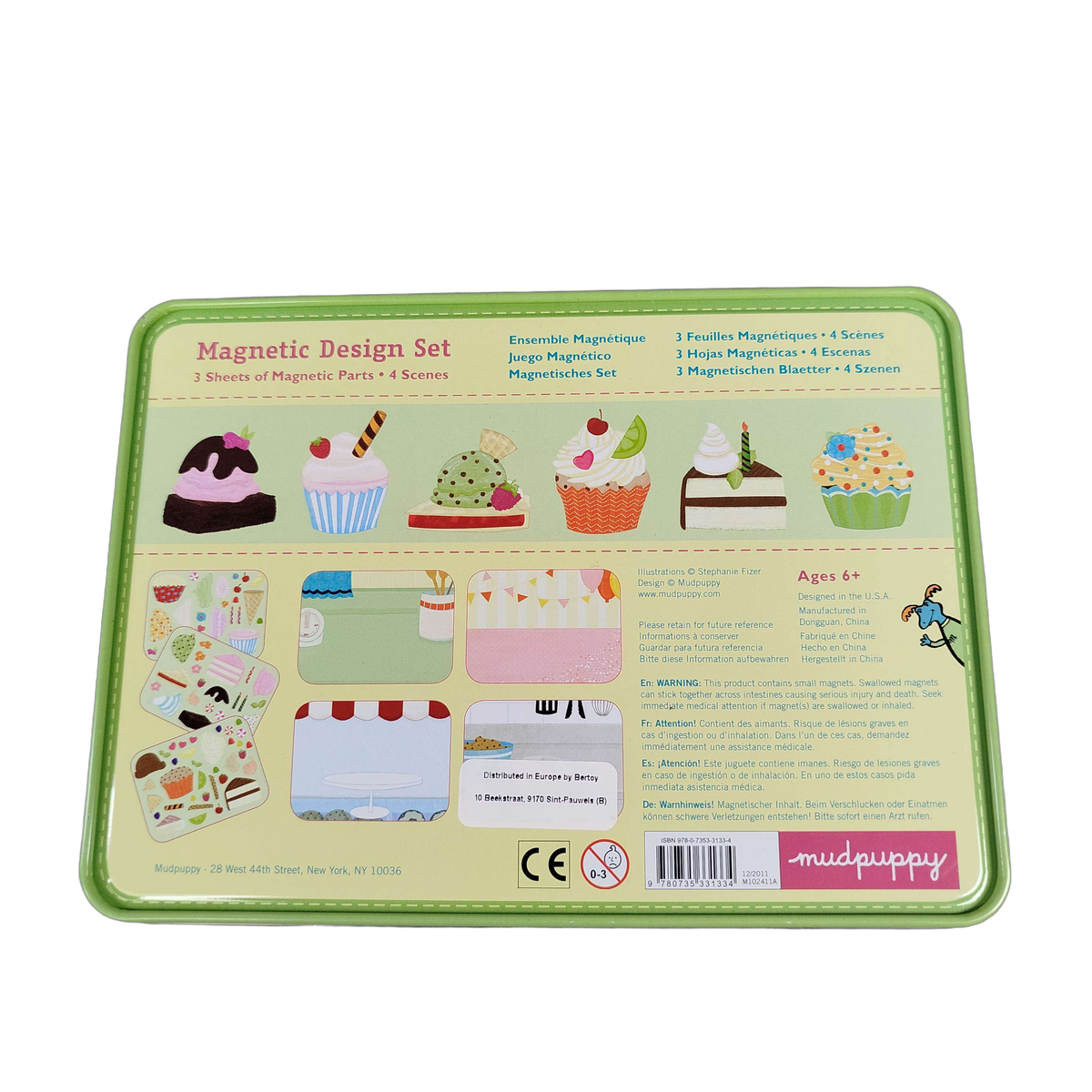 Mudpuppy Sweets & Treats Magnet-Bastelset, Neu