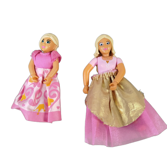 LEGO Bundle Princess Doll Set von 2 Figuren