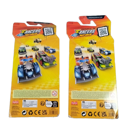 Magic Box Int. Bundle Mix & Race 3-Packs Set von 6 Spielzeugautos, Neu