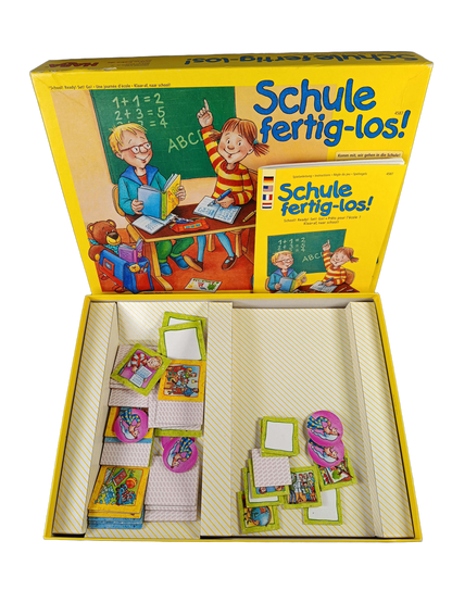 HABA Schule – fertig – los! 4587 Lernspiel & Kinderspiel
