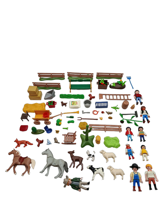 Playmobil Bundle Bauernhof 5457 4490 großes Set Figuren & Tiere