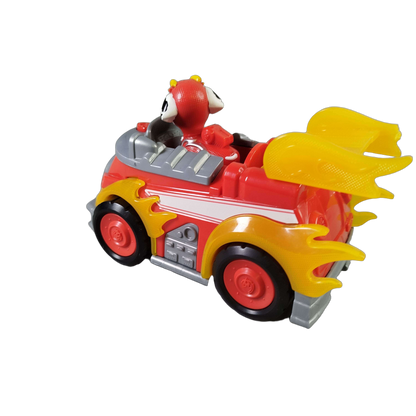 Spin Master PAW Patrol Mighty Pups Super Paws Marshall Deluxe Fahrzeug