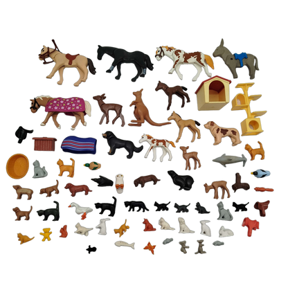 Playmobil Bundle Tiere großes Set Tierfiguren & Zubehör