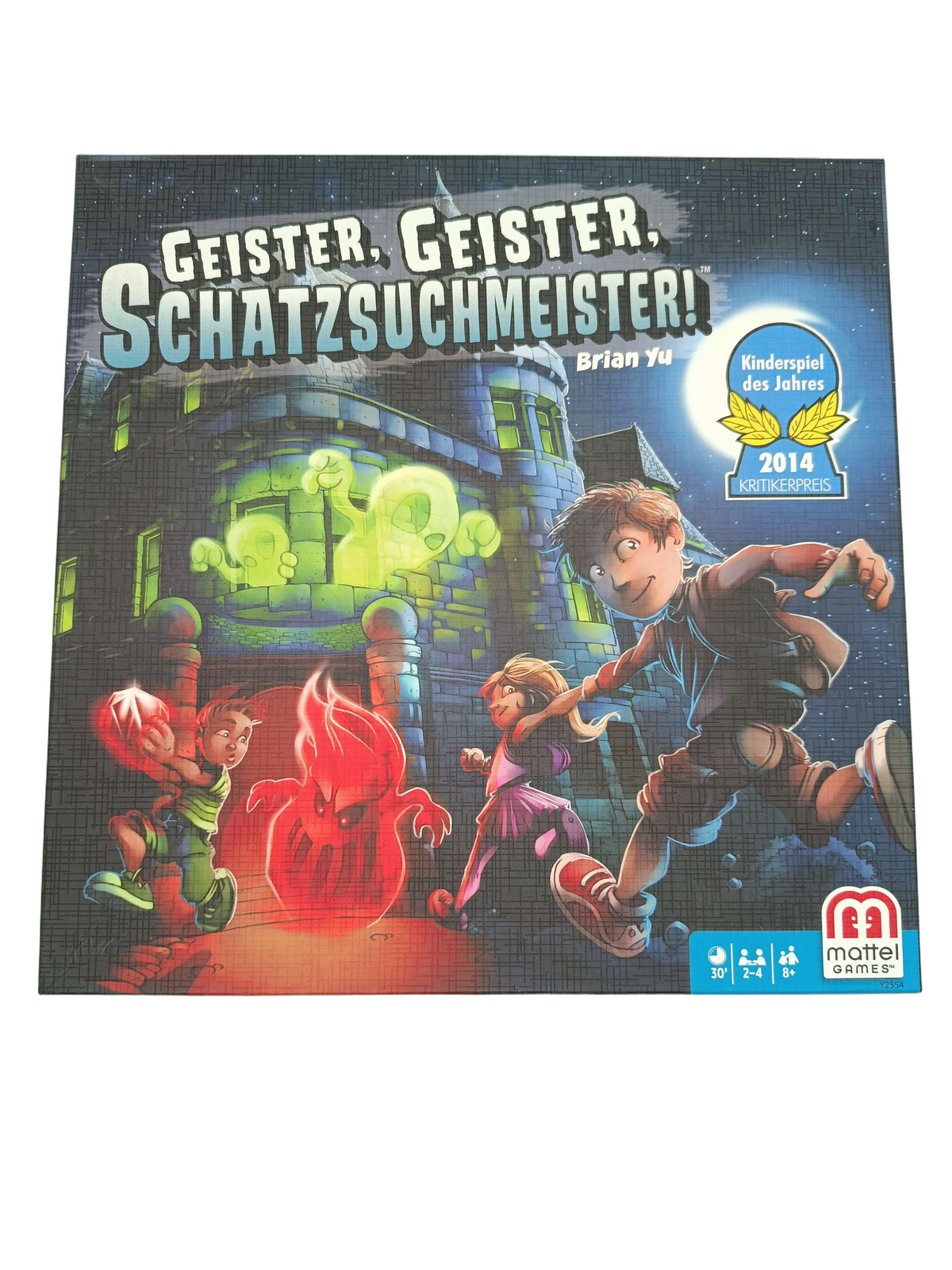 Mattel Geister Schatzsuchmeister Y5554 Brettspiel