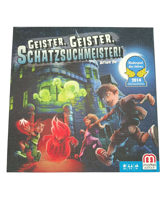 Mattel Geister Schatzsuchmeister Y5554 Brettspiel