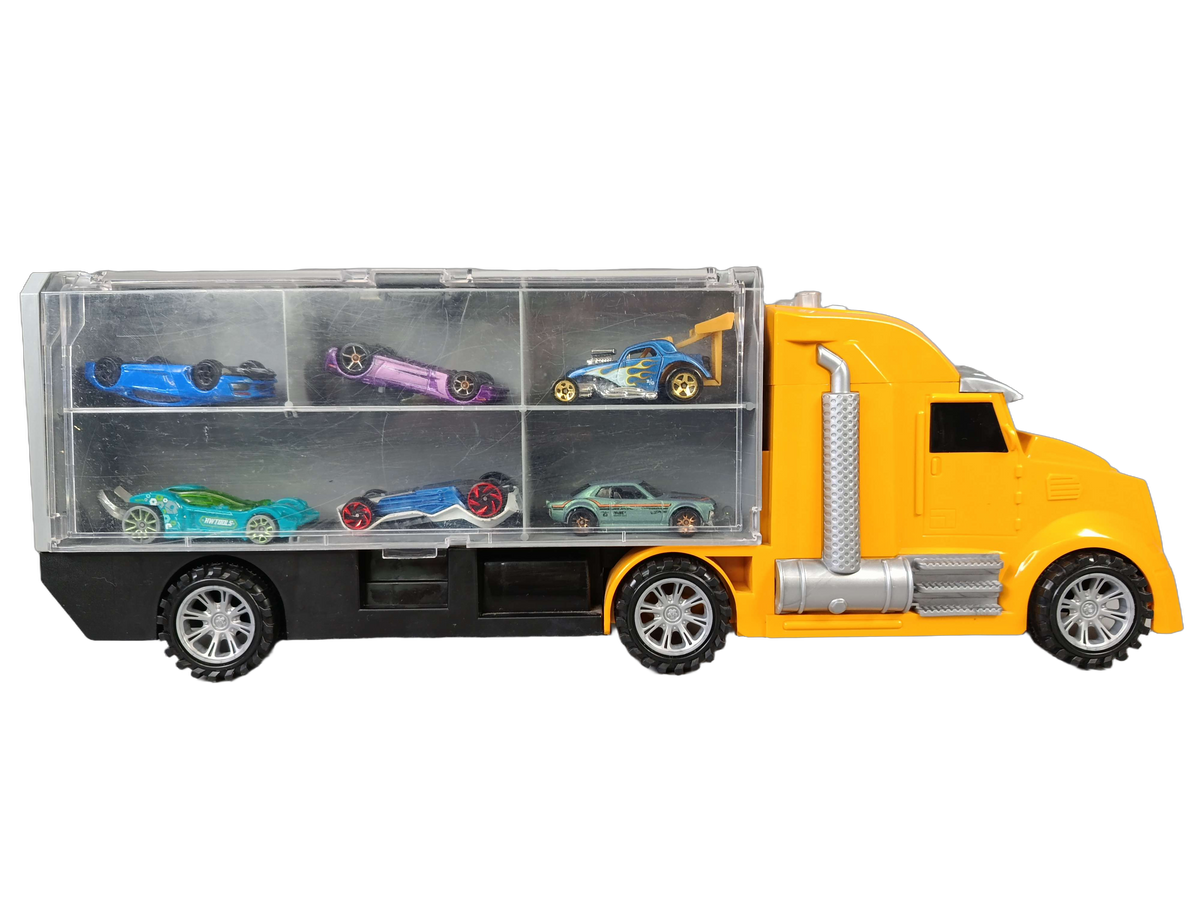 lenbest Bundle Modellautos großes Set Auto-Transporter & Koffer