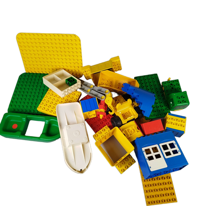 Konvolut LEGO Duplo ca. 2,4 kg Bausteine & Figuren, ab 2 3 4 Jahre