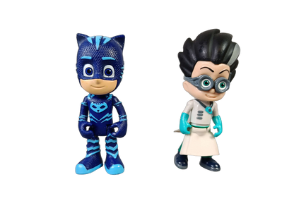 Just Play Bundle PJ Masks Cat-Car & Romeo Set von 4 Autos & Figuren